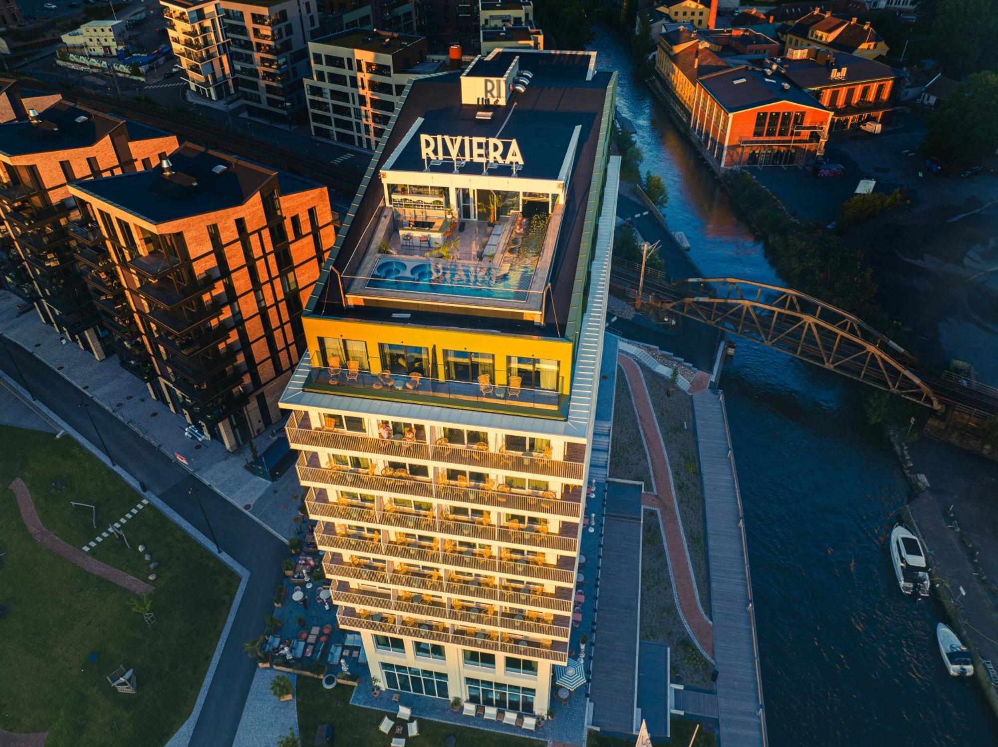 Hotel Riviera Moss Exteriör bild